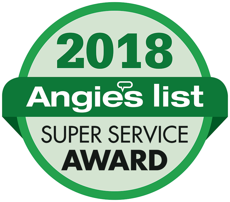 2018 Angie's List super service award